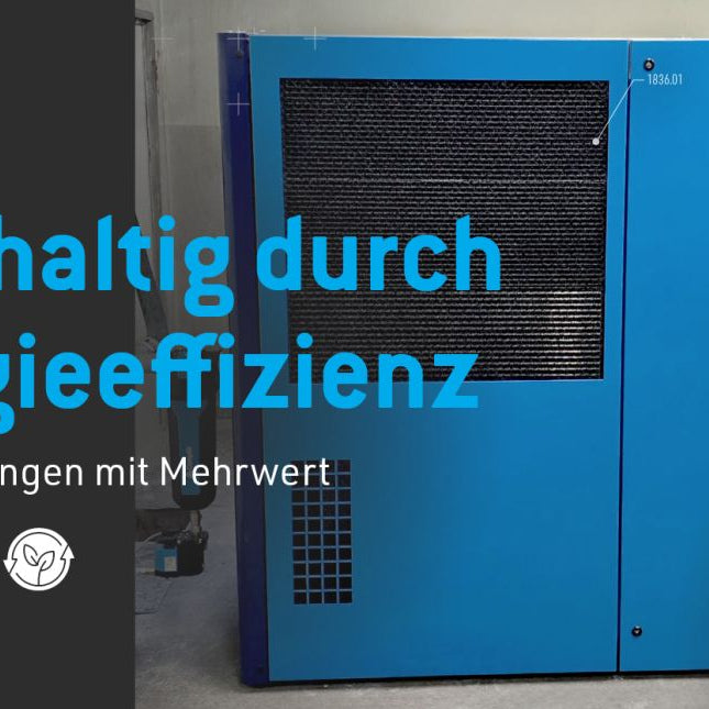 Energie sparen, Ressourcen schonen ♻️ Druckluftlösungen mit messbarem Mehrwert