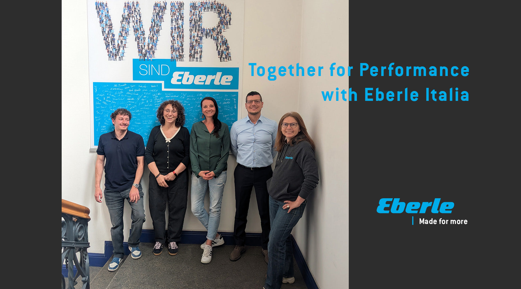 Together for Performance – with Eberle Italia