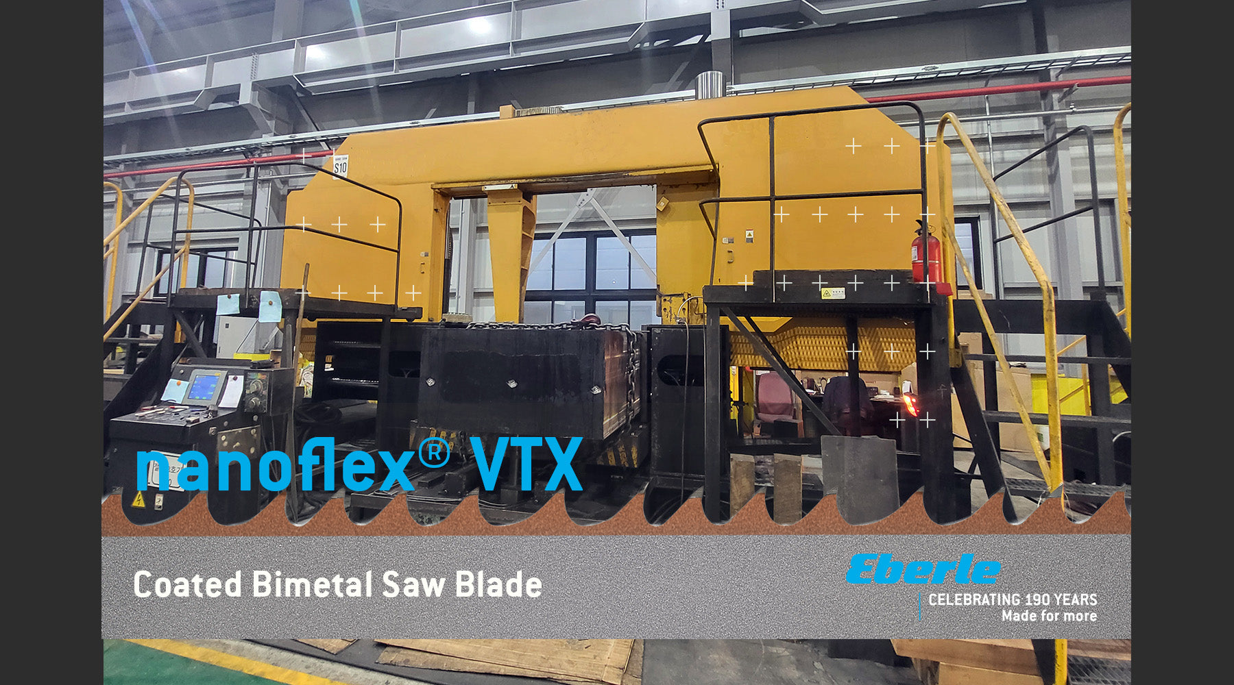 Maximale Schnittleistung unter Volllast | Eberle nanoflex® VTX beschichtet