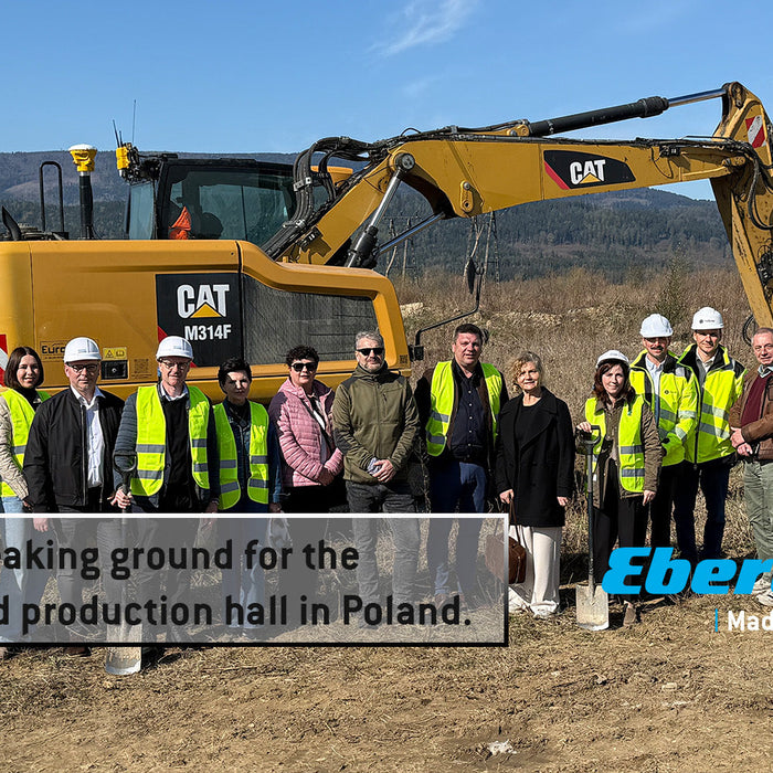 BUILDING THE FUTURE | Spatenstich für die zweite Eberle Produktionshalle in Polen