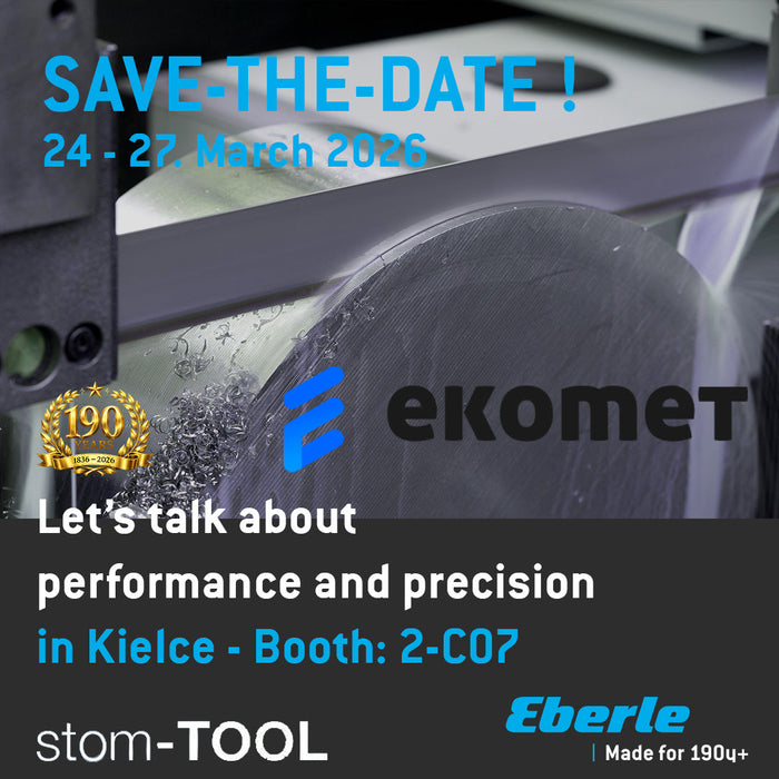 SAVE THE DATE: STOM-TOOL, Kielce – 24.–27. März 2026 - J.N. Eberle & Cie.
