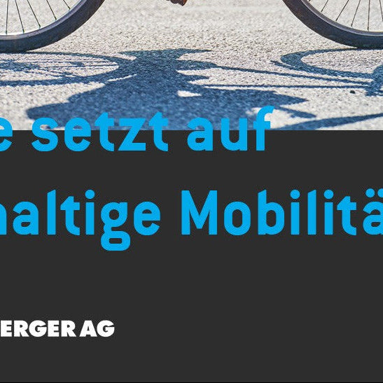 Eberle setzt auf nachhaltige Mobilität!